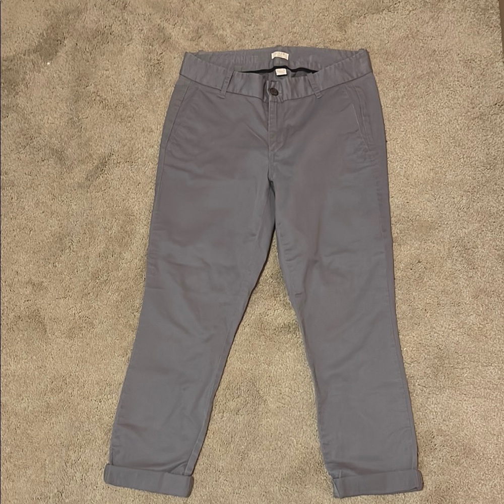 J. Crew Gray Casual Chino Pants